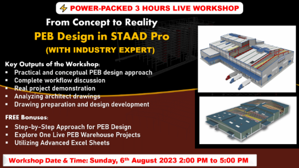 From Concept to Reality - PEB Design in STAAD Pro