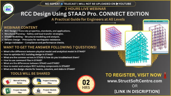 RCC Design Using STAAD Pro. CONNECT EDITION A Practical Guide for ...